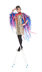 Image showing Fashion conscious drag queen