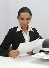 Image showing Business woman