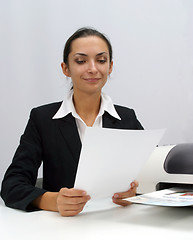 Image showing Business woman