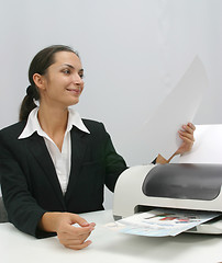 Image showing Business woman