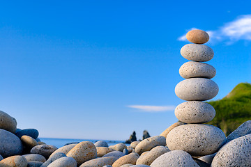 Image showing fengshui stones