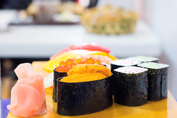 Image showing japanese sushi 