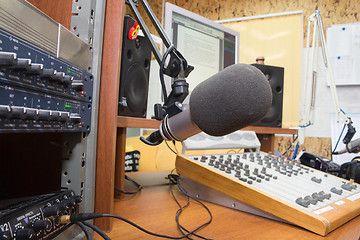 Image showing Radio station