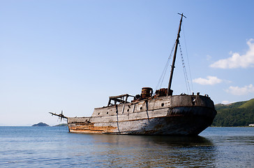 Image showing Ruined ship
