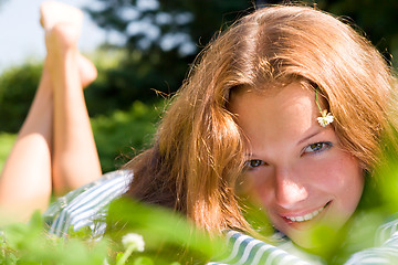 Image showing Happy girl