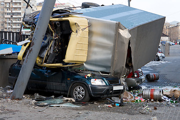 Image showing Car Accident Crash