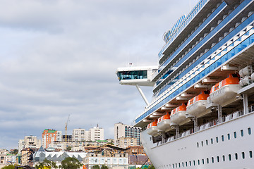 Image showing Luxury cruise Ship