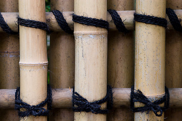 Image showing Bamboo Fence