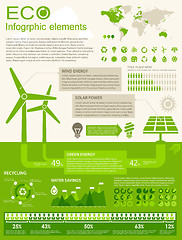 Image showing ECO Infographic elements