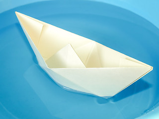 Image showing Paper boat