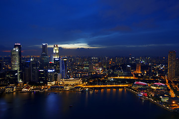 Image showing Singapore Skyline