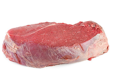 Image showing Raw veal slab