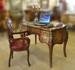 Image showing Old-time furniture