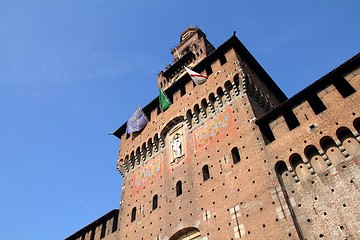 Image showing Castle in Milan