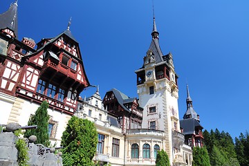 Image showing Peles castle, Romania