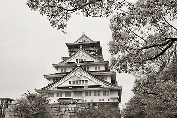 Image showing Osaka castle