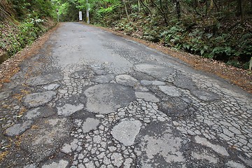 Image showing Road damage