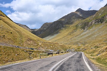 Image showing Mountain road in Romania