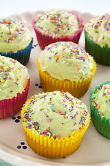 Image showing Iced Cup Cakes