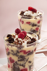 Image showing Raspberry Trifle