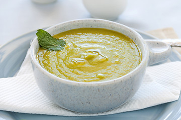 Image showing Pea Soup With Mint