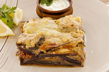 Image showing Greek Moussaka