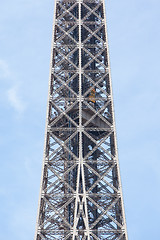 Image showing View on the Eiffel tower