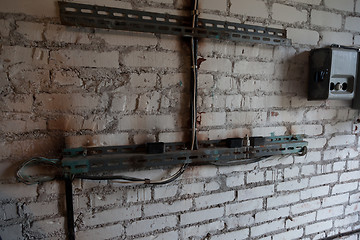 Image showing Electrical wiring in disrepair