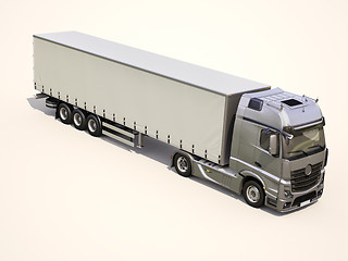 Image showing Semi-trailer truck