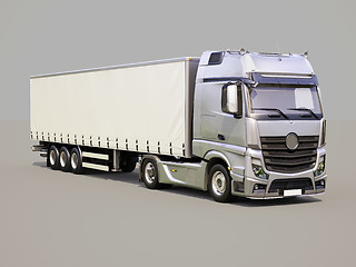 Image showing Semi-trailer truck