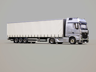 Image showing Semi-trailer truck