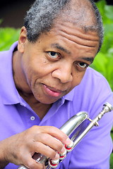 Image showing Jazz musician