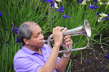 Image showing Jazz musician.