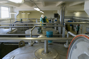 Image showing Production  wine, juice and drink