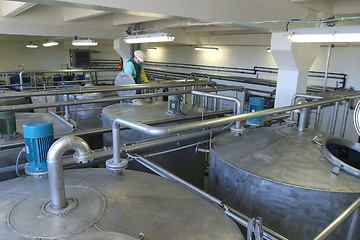 Image showing Production  wine, juice and drink