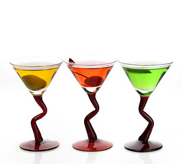 Image showing Glasses Of Cocktail
