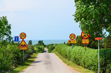 Image showing Road signs