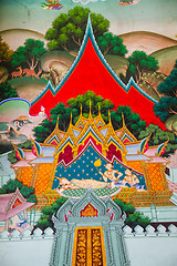 Image showing UBONRATCHATHANI ,THAILAND - JULY 23 : Masterpiece of traditional