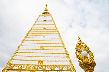 Image showing Wat Phrathat Nong Bua in Ubon Ratchathani province, Thailand