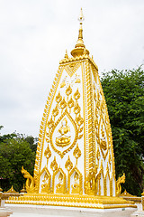 Image showing Wat Phrathat Nong Bua in Ubon Ratchathani province, Thailand