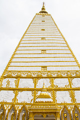 Image showing Wat Phrathat Nong Bua in Ubon Ratchathani province, Thailand