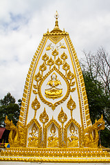 Image showing Wat Phrathat Nong Bua in Ubon Ratchathani province, Thailand