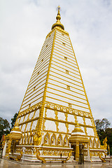 Image showing Wat Phrathat Nong Bua in Ubon Ratchathani province, Thailand