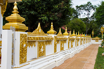 Image showing wat Phrathat Nong Bua in Ubon Ratchathani province, Thailand