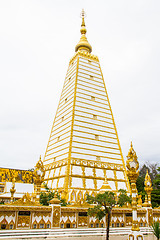 Image showing Wat Phrathat Nong Bua in Ubon Ratchathani province, Thailand