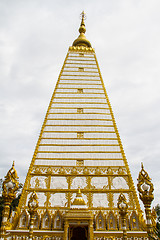 Image showing Wat Phrathat Nong Bua in Ubon Ratchathani province, Thailand