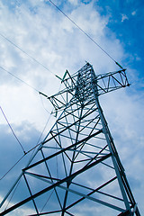 Image showing power transmission tower