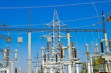 Image showing power transmission pole
