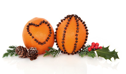 Image showing Christmas Pomander Decorations