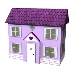 Image showing Cute House